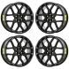 Chevrolet Blazer Exchange Wheels Set of 4-Exchange Rims Set of 4 Gloss Black 14084