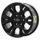 Chevrolet Silverado 1500 Wheel Rim Gloss Black 14089 Stock Factory OEM Replacement