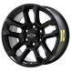 Chevrolet Silverado 1500 Wheel Rim Gloss Black 14091 Stock Factory OEM Replacement
