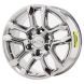 Chevrolet Silverado 1500 Wheel Rim PVD Bright Chrome 14091 Stock Factory OEM Replacement
