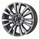 Lincoln Continental Wheel Rim Machined Grey 10091 Stock Factory OEM Replacement