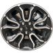 Ford Maverick Wheel Rim Machined Black 10419 Stock Factory OEM Replacement