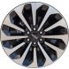 Lincoln Navigator Wheel Rim Machined Black 10498 Stock Factory OEM Replacement