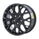 Jeep Wrangler Wheel Rim Gloss Black 22WRANGLER18 Stock Factory OEM Replacement