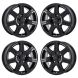 Chrysler Town & Country Exchange Wheels Set of 4-Exchange Rims Set of 4 Gloss Black 2330