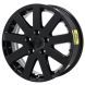 Chrysler Town & Country Wheel Rim Gloss Black 2332 Stock Factory OEM Replacement