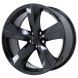 Dodge Challenger Wheel Rim PVD Black Chrome 2357 Stock Factory OEM Replacement