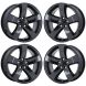 Dodge Challenger Wheel Rim PVD Black Chrome 2359 Stock Factory OEM Replacement