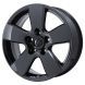 Dodge Ram 1500 Wheel Rim PVD Black Chrome 2363 Stock Factory OEM Replacement