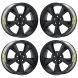 Dodge Challenger Exchange Wheels Set of 4-Exchange Rims Set of 4 Gloss Black 2385