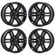 Dodge Charger Exchange Wheels Set of 4-Exchange Rims Set of 4 Gloss Black 2409