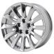 Chrysler 300 Wheel Rim PVD Bright Chrome 2417 Stock Factory OEM Replacement