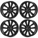 Chrysler 200 Exchange Wheels Set of 4-Exchange Rims Set of 4 Satin Black 2432