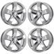 Dodge CHALLENGER Wheel Rim PVD Bright Chrome 2441 Stock Factory OEM Replacement