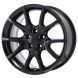 Dodge Dart Wheel Rim Gloss Black 2445 Stock Factory OEM Replacement