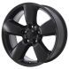 Dodge Ram 1500 Wheel Rim Satin Black 2495 Stock Factory OEM Replacement