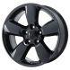 Dodge Ram 1500 Wheel Rim PVD Black Chrome 2495 Stock Factory OEM Replacement