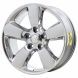 Dodge Ram 1500 Wheel Rim PVD Bright Chrome 2495 Stock Factory OEM Replacement