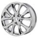 Dodge Durango Wheel Rim PVD Bright Chrome 2496 Stock Factory OEM Replacement