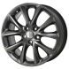Dodge Durango Wheel Rim Hyper Grey 2496 Stock Factory OEM Replacement
