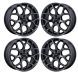 Chrysler 200 Wheel Rim PVD Black Chrome 2514 Stock Factory OEM Replacement