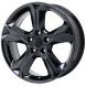 Dodge Journey Wheel Rim PVD Black Chrome 2519 Stock Factory OEM Replacement