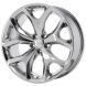 Dodge Challenger Wheel Rim PVD Bright Chrome 2523 Stock Factory OEM Replacement