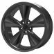 Dodge Challenger Wheel Rim PVD Black Chrome 2524 Stock Factory OEM Replacement