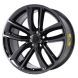 Dodge Challenger Wheel Rim PVD Black Chrome 2526 Stock Factory OEM Replacement