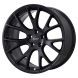 Dodge Challenger Wheel Rim Satin Black 2528 Stock Factory OEM Replacement