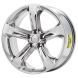 Dodge Challenger Wheel Rim PVD Bright Chrome 2529 Stock Factory OEM Replacement