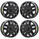Dodge Promaster Exchange Wheels Set of 4-Exchange Rims Set of 4 Gloss Black 2533
