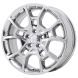 Dodge Charger Wheel Rim PVD Bright Chrome 2544 Stock Factory OEM Replacement