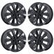 Dodge Dart Wheel Rim PVD Black Chrome 2550 Stock Factory OEM Replacement