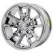 Dodge Ram 1500 Wheel Rim PVD Bright Chrome 2553 Stock Factory OEM Replacement
