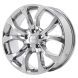 Dodge Durango Wheel Rim PVD Bright Chrome 2568 Stock Factory OEM Replacement