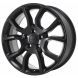 Dodge Durango Wheel Rim Satin Black 2570 Stock Factory OEM Replacement