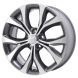 Chrysler Pacifica Wheel Rim Polished Grey 2596 Stock Factory OEM Replacement