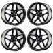 Dodge Charger EV Wheel Rim PVD Black Chrome 25CHARGER-EV-RT Stock Factory OEM Replacement