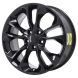 Dodge Durango Wheel Rim Gloss Black 2660 Stock Factory OEM Replacement
