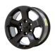 Dodge Ram 1500 Wheel Rim Gloss Black 2670 Stock Factory OEM Replacement