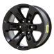 Dodge Ram 1500 Wheel Rim Satin Black 2672 Stock Factory OEM Replacement