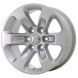 Dodge Ram 1500 Wheel Rim Silver 2672 Stock Factory OEM Replacement