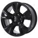 Dodge Ram 1500 Wheel Rim Gloss Black 2674 Stock Factory OEM Replacement