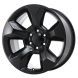 Dodge Ram 1500 Wheel Rim Satin Black 2675 Stock Factory OEM Replacement