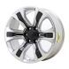 Dodge Ram 1500 Wheel Rim Polished Black 2678 Stock Factory OEM Replacement