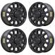 Dodge Ram 2500 Exchange Wheels Set of 4-Exchange Rims Set of 4 Satin Black 2694