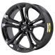 Dodge Challenger Wheel Rim PVD Black Chrome 2711 Stock Factory OEM Replacement