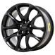 Dodge Durango Wheel Rim Gloss Black 2733 Stock Factory OEM Replacement