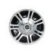 Ford F-250 Wheel Rim Machined Black 3845 Stock Factory OEM Replacement